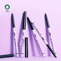 Plum Eye-Swear-By Kajal 0.35g Deep Black | Creamy Smooth, Waterproof & Smudge-Proof | 12hr Long-Lasting Twist-Up Kajal Pencil | Enriched with Vitamin E | 100% Vegan & Cruelty-Free