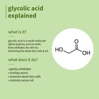 Plum Green Tea Pore Cleansing Face Wash 50ml | With Glycolic Acid | Fights Pimples & Controls Excess Oil | Gentle Exfoliating, Non-Drying | For Oily, Acne-Prone & Combination Skin | Vegan | Women & Men