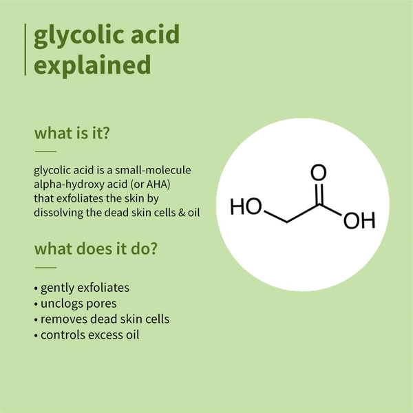 Plum Green Tea Pore Cleansing Face Wash 50ml | With Glycolic Acid | Fights Pimples & Controls Excess Oil | Gentle Exfoliating, Non-Drying | For Oily, Acne-Prone & Combination Skin | Vegan | Women & Men