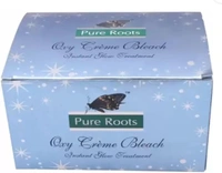 Pure Roots Oxy Crème Bleach 224g | for Instant Glow Treatment | Oxygen Boost for Bright, Radiant Skin | Lighten & Revitalize Skin | Gentle Tan Removal & Glow Booster | Salon-Quality Results | Natural Skin | Paraben-Free |