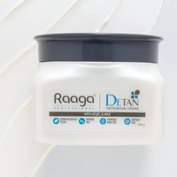 Raaga Professional De-Tan Pack | Salon-Grade Tan Removal Cream | Skin Brightening | Dermatologically Tested | Sulphate Free | 500g