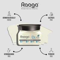 Raaga Professional De-Tan Pack | Salon-Grade Tan Removal Cream | Skin Brightening | Dermatologically Tested | Sulphate Free | 500g