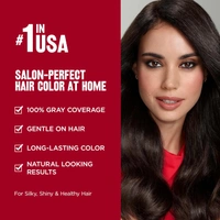 Revlon ColorSilk Permanent Hair Color 2N Brown Black | 100% Grey Coverage | Ammonia-Free with Pro-Keratin | Long-Lasting Salon-Like Shine & Natural-Looking Brown Black Color