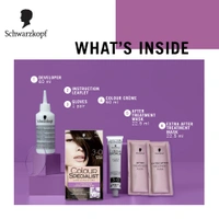 Schwarzkopf Colour Specialist 3.0 Imperial Brown Permanent Hair Colour 100ml with Omegaplex & Hyaluronic Acid | 100% Grey Coverage | Anti-Breakage Care | Nourished Shine