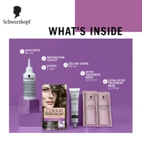 Schwarzkopf Colour Specialist 6.16 Cool Dark Blonde Permanent Hair Colour 100ml with Omegaplex & Hyaluronic Acid | 100% Grey Coverage | Anti-Breakage | Vibrant Nourished Shine