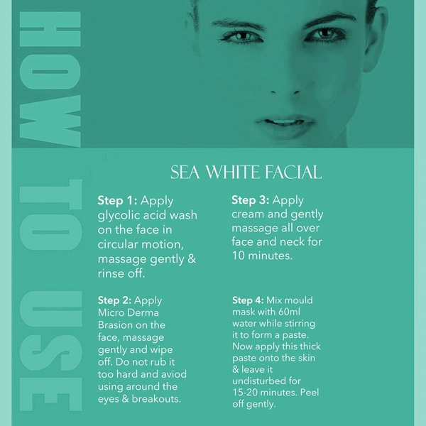 O3+ Professional Sea White Facial Single Dose Kit 45g