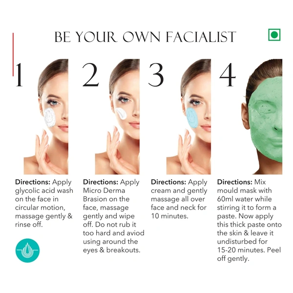 O3+ Professional Sea White Facial Single Dose Kit 45g