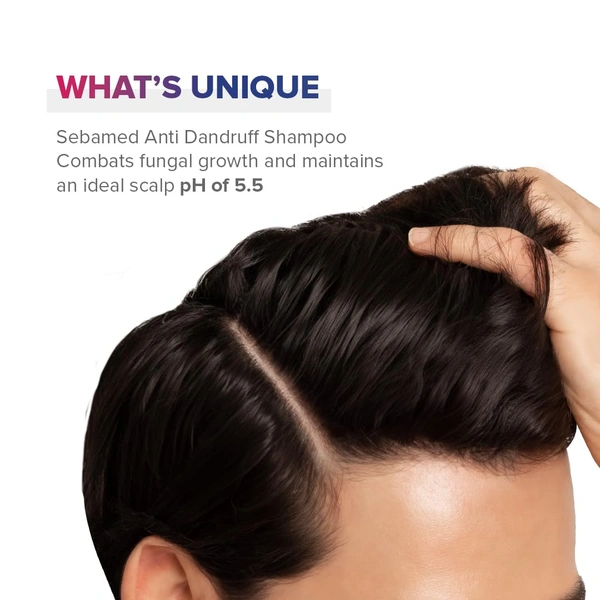 Sebamed Anti-Dandruff Shampoo 200ml|pH 5.5 | Clinically Proven Formula for Flake-Free Scalp | Gently Cleanses, Soothes Irritation & Controls Dandruff | Dermatologically Tested