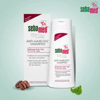 Sebamed Anti-Hairloss Shampoo 200ml| pH 5.5 | Clinically Proven Formula with NHE & Caffeine | Reduces Hair Fall & Strengthens Hair | Dermatologically Tested