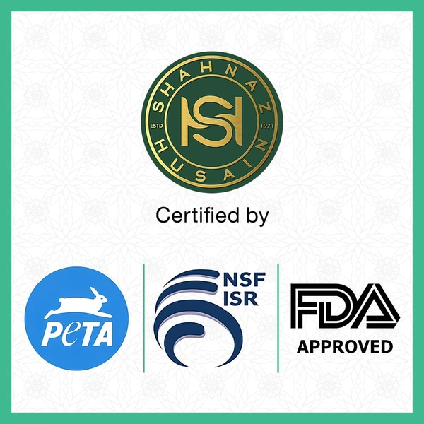 Shahnaz Husain Colourveda Natural Hair Colour Dark Brown 100g| 100% Chemical-Free Herbal Dye | Enriched with Henna & Indigo