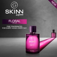 Skinn Titan Skinn 24Seven Floral Eau De Parfum for Women 100ml | Elegant & Long-Lasting Fragrance | Rose, Peony & Tuberose Notes | Ideal for Daily Wear & Special Occasions