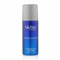 Skinn by Titan Amalfi Bleu Deodorant Spray for men 150ml|Fresh, Citrusy & Aquatic Fragrance| Long-Lasting Freshness & Odor Protection