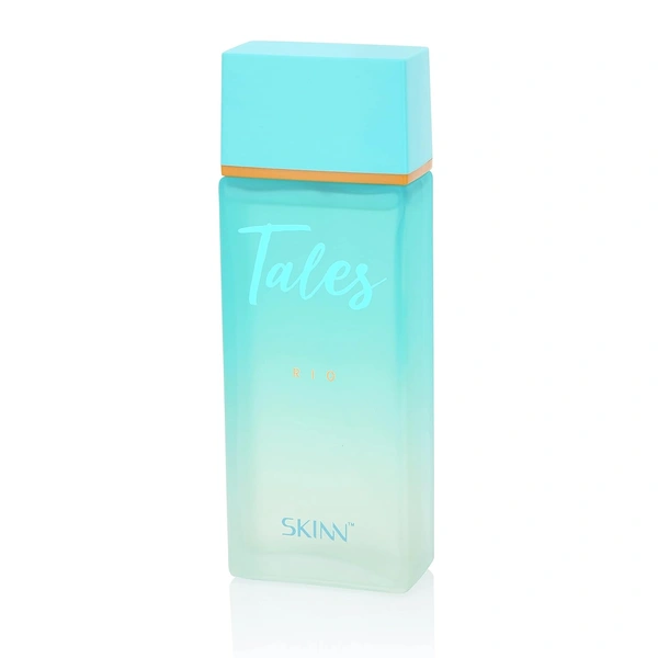 Skinn by Titan Tales Rio Aquatic Eau De Liquid Parfum for Men 100ml | Fresh & Refreshing Aquatic Fragrance | Perfect for Daily Wear & Long-Lasting Scent
