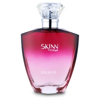 Skinn by Titan Skinn Titan Celeste Eau de Parfum for Women 100ml | Elegant & Refreshing Fragrance | Floral & Woody Notes | Long-Lasting Perfume for Everyday Wear