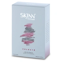 Skinn by Titan Skinn Titan Celeste Eau de Parfum for Women 100ml | Elegant & Refreshing Fragrance | Floral & Woody Notes | Long-Lasting Perfume for Everyday Wear