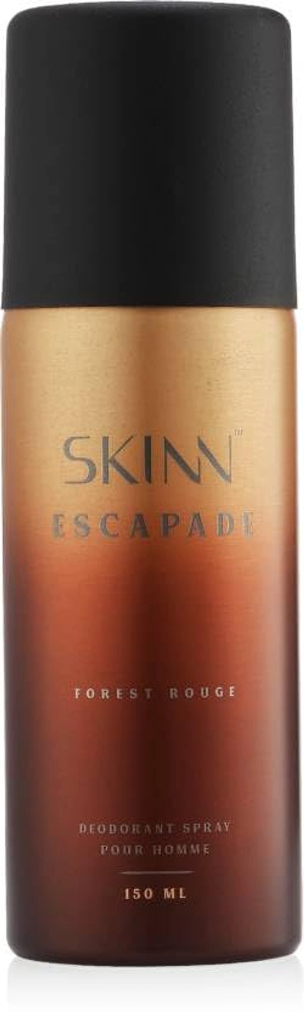 Skinn Titan Deo Escapade Forest Rouge Deodorant Spray 150 ml | Long-Lasting Freshness with a Bold, Masculine Fragrance