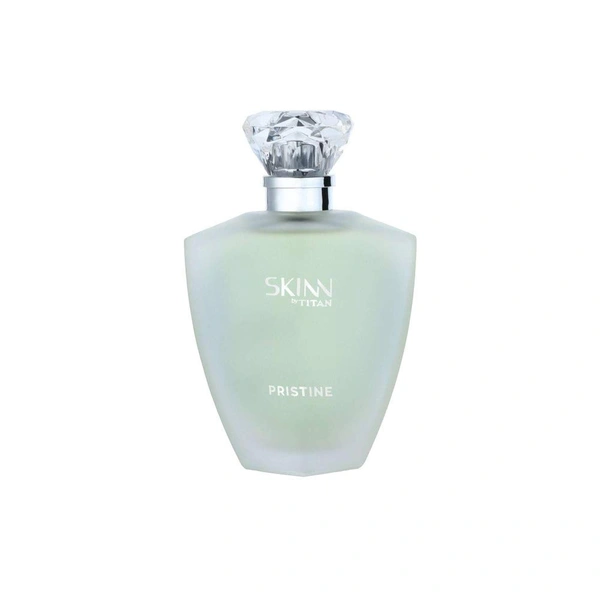 Skinn by Titan Skinn Titan Pristine Eau de Parfum for Women 100ml | Refreshing & Elegant Fragrance with Woody & Citrus Notes | Long-Lasting Perfume for Everyday Wea