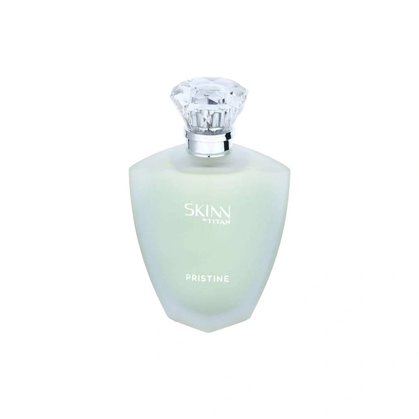 Skinn by Titan Skinn Titan Pristine Eau de Parfum for Women 100ml | Refreshing & Elegant Fragrance with Woody & Citrus Notes | Long-Lasting Perfume for Everyday Wea