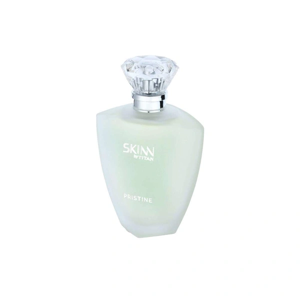 Skinn by Titan Skinn Titan Pristine Eau de Parfum for Women 100ml | Refreshing & Elegant Fragrance with Woody & Citrus Notes | Long-Lasting Perfume for Everyday Wea