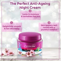Spawake Age Solution Intensive Night Cream 25g | Deep Hydration Anti-aging Cream | for Youthful Skin | Fine line Reducing | Skin Repair & Rejuvenation | For All Skin Types