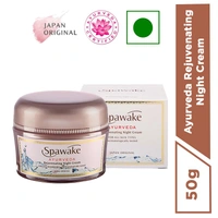 Spawake Ayurveda Rejuvenating Night Cream-50g | Reduce Inflammation | Boosts Skin Elasticity | Deeply Hydrates & Nourishes | Fine Line Reduction | Overnight Skin Care | for All Skin Types