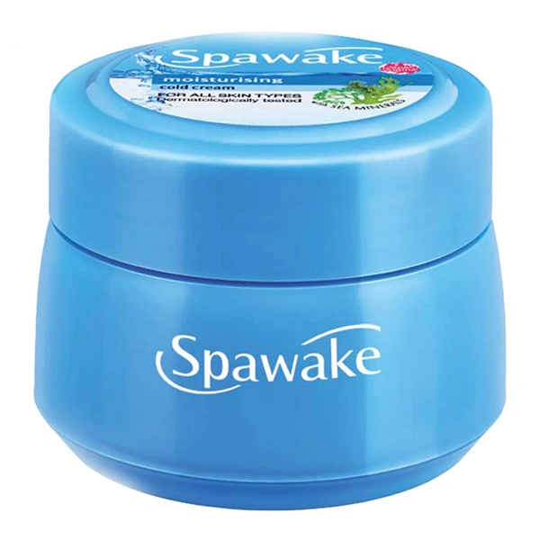 Spawake Moisturising Cold Cream 50g | Deeply Hydrating Cream | Relieve Dry, Rough & Chapped Skin | Winter skin protection | Sulphate Free | Non-greasy moisturizing | For All Skin Types
