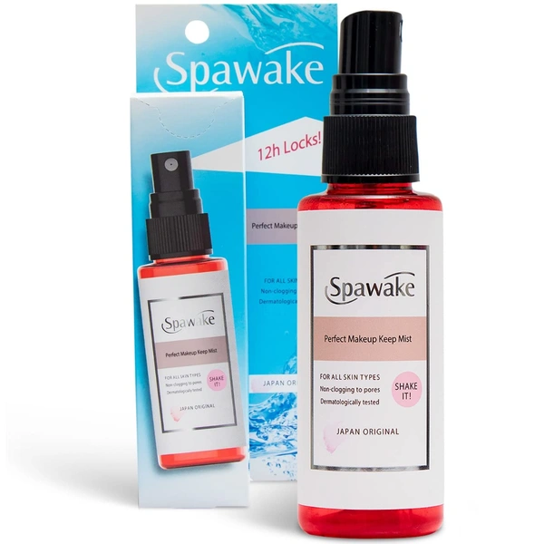 Spawake Perfect Makeup Keep Mist 50ml | Makeup Setting Spray | Long-lasting makeup finish | Pollution Protection | Smooth & Smudge Proof | Non Clogging to Pores| For All skin types