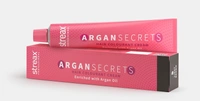 Streax Color Tube Argan Secrates 5 Light Brown, 60g | Ammonia-Free & Long-Lasting | Enriched with Argan & Walnut Oil for Vibrant Hair Color | Soft & Smooth Hair | Full Grey Coverage.