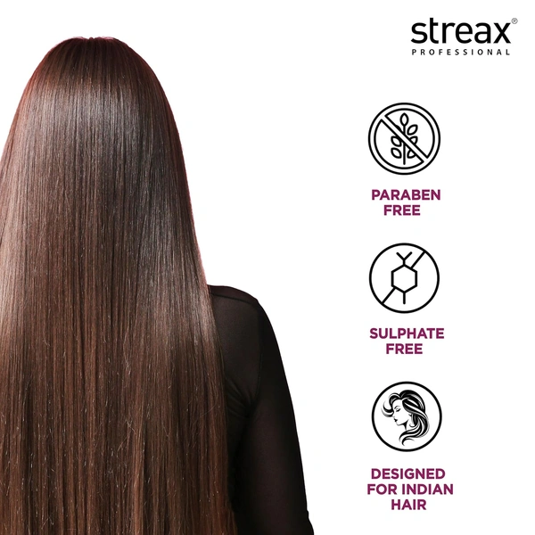 Streax Professional Canvoline Hair Serum | Lightweight Shine & Frizz Control for Treated Hair | For Straight & Silky hair | Paraben & Silicon free | Split-End Protection | 100ml