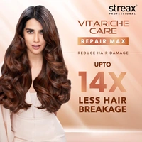 Streax Professional Vitariche Care Hair Mask 500g| Smooth & Shine | Enriched with Biovit-A-OX |Hydrolyzed Silk Protein | Silk Protein & Vitamins