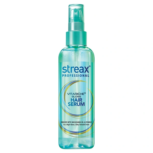 Streax Professional Vitariche Gloss Hair Serum, 200 ml