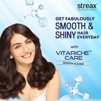 Streax Professional Vitariche Hair Care 500g | Smooth & Shine Masque | Fresh Fragrance |Dry Hair