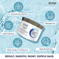 Streax Professional Vitariche Hair Care 500g | Smooth & Shine Masque | Fresh Fragrance |Dry Hair
