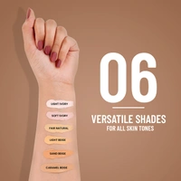 Swiss Beauty All-In-One Lightweight Light Ivory CC Cream 25g with SPF 30 | Covers, Corrects & Conceals | Hydrating, Long-Lasting & Perfect for Daily Use