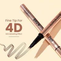 Swiss Beauty BROWmance Pen Shade 02 Medium Brown 1ml | 4D Microblading Effect | Fills Sparse Brows | Waterproof & Smudge-Proof | 8-Hour Stay | Natural Hair-Like Brow Strokes