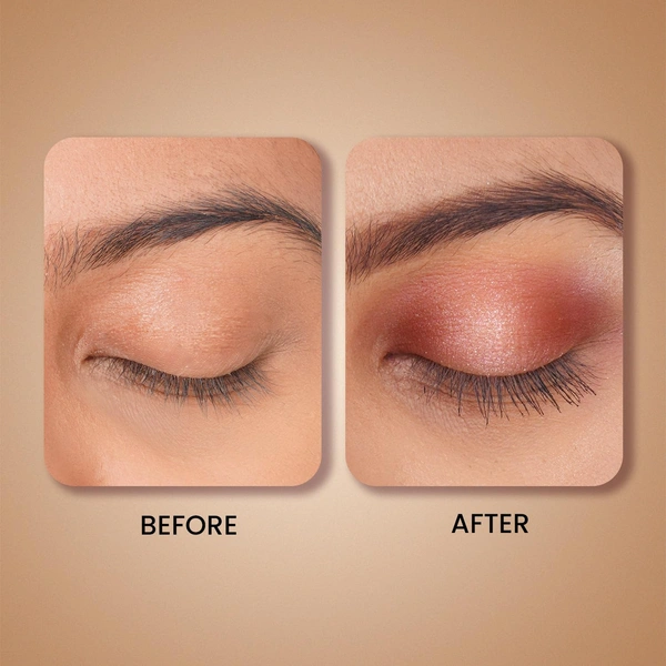 Swiss Beauty Chrome & Matte Twin Eyeshadow - 2g| Duo eyeshadow with matte and chrome finish | Non-creasing | Mix of matte & metallic finish | Vibrant stay for up to 24 hours | Pigmented & Long-Lasting | Shade- 01 ( Night Skies )|