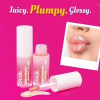 Swiss Beauty CRAZE Insta Shimmer Plumping Gloss with Menthol & Vitamin E | Super Glossy & Non-Sticky Lip Gloss | Instant Plump & Volume | Extra Moisturizing