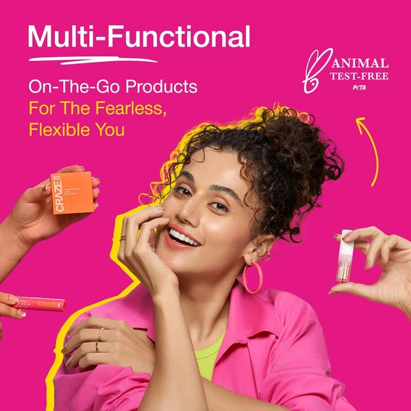 Swiss Beauty CRAZE Insta Shimmer Plumping Gloss with Menthol & Vitamin E | Super Glossy & Non-Sticky Lip Gloss | Instant Plump & Volume | Extra Moisturizing