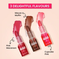 Swiss Beauty Pink Macaroon Tint Me On Lip Balm 3.5g | 2-in-1 Tinted Lip Care with Cocoa Butter | Hydrates & Heals Dry Lips | Subtle Color & Pleasant Fragrance