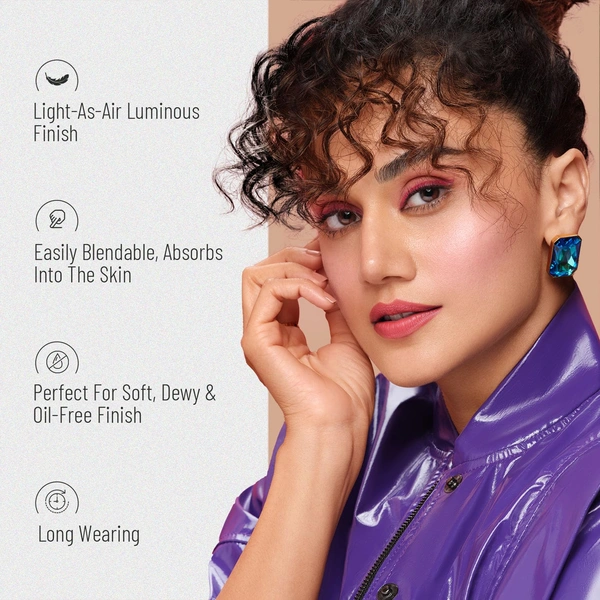 Swiss Beauty Drop & Glow Metal Liquid Highlighter | Lightweight, Blendable & Long-Lasting | Multi-Use Illuminator for a Radiant, Dewy & Luminous Golden Glow