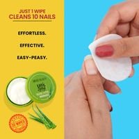Swiss Beauty Easy-Peasy Nail Paint Remover Wipes, Aloe vera with Vitamin C | Acetone-Free, Hydrating & Travel-Friendly | 32 Wipes | Gentle on Nails