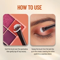 Swiss Beauty Eyeshadow Brush 1pc | Perfect For Flawless Finish