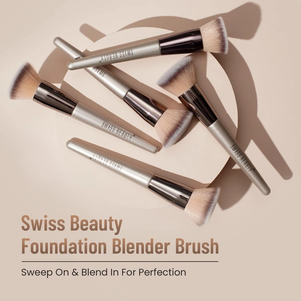 Swiss Beauty Foundation Blender Brush 1pc | Comfortable Grip