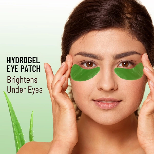 Swiss Beauty Hydra Eye Serum Patch 60pcs | Anti-Puffiness & Brightening Eye Care | Reduce Fine Lines And Wrinkles | Lighten Dark Circles | Shade - Aloe Vera