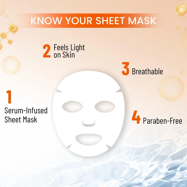 Swiss Beauty Illuminating Sheet Mask 20ml | With Rice Water & Niacinamide | Serum-infused Sheet mask | Minimizes open pores | Purifies & Reduces Excess Oils | Smooth & Clear Skin | Radiant skin mask | 20ml