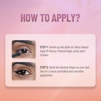 Swiss Beauty Intense Gel Kajal Turquoise 1.2g | Long-Lasting | Eye Makeup