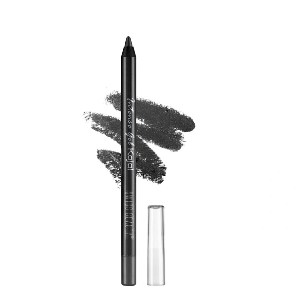 Swis Beauty Swiss Beauty Intensegel Kajal Eyeliner 1.2g - Black | Smooth Matte Finish | Long-Lasting, Smudge-Proof, Deep Pigmentation | Perfect Eye Makeup for All Occasions