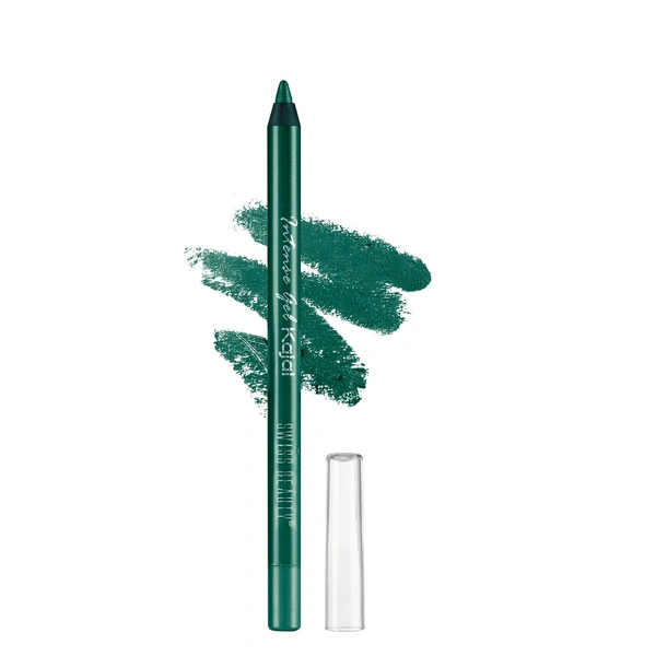 Swis Beauty Swiss Beauty Intensegel Kajal Eyeliner 1.2g | Green | Smooth Matte Finish | Long-Lasting, Smudge-Proof, Highly Pigmented | Perfect Eye Makeup for All Occasions