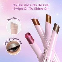 Swiss Beauty Jelly Verse Glow Stick Shade 06 Twilight Beam | Crease-Proof Lightweight Jelly Highlighter | Soft Pearly Glow | Smooth Jelly-to-Powder Shine Stick | Stellar Glow Shade