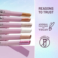 Swiss Beauty Jelly Verse Glow Stick Shade 01 Star Shower | Multi-Use Glow Stick for Eyes, Lips & Cheeks | Rich Colour Payoff, Sparkling Shine, Crease-Proof Jelly Texture